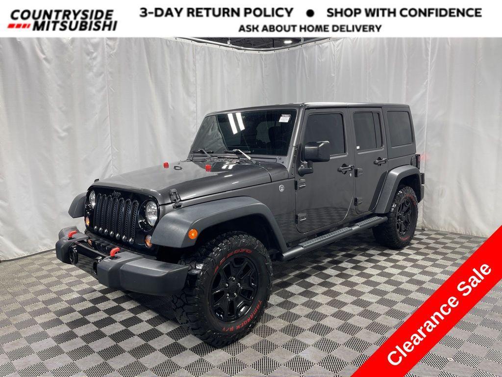 used 2016 Jeep Wrangler Unlimited car, priced at $17,595