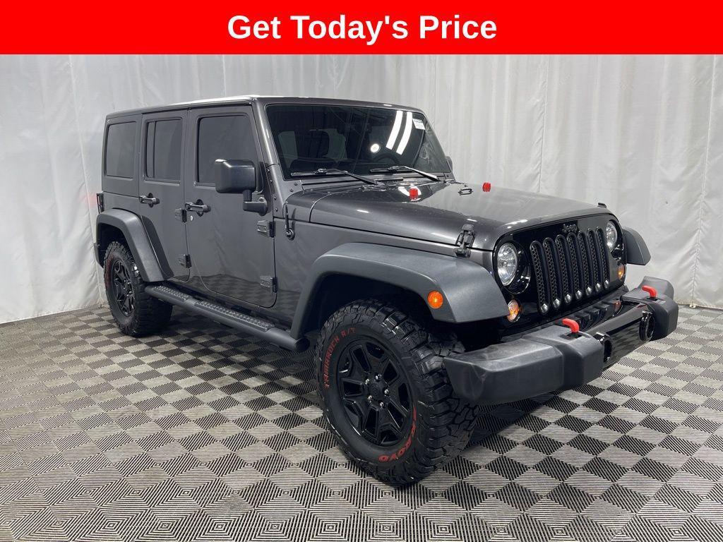 used 2016 Jeep Wrangler Unlimited car, priced at $17,595