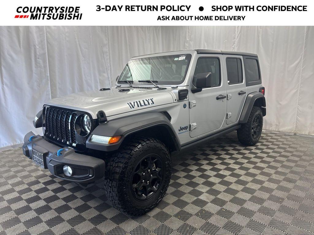 used 2023 Jeep Wrangler 4xe car, priced at $26,595