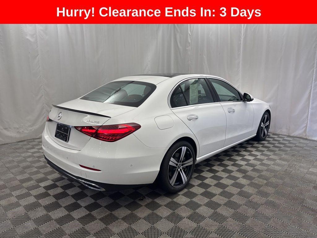 used 2025 Mercedes-Benz C-Class car, priced at $38,785