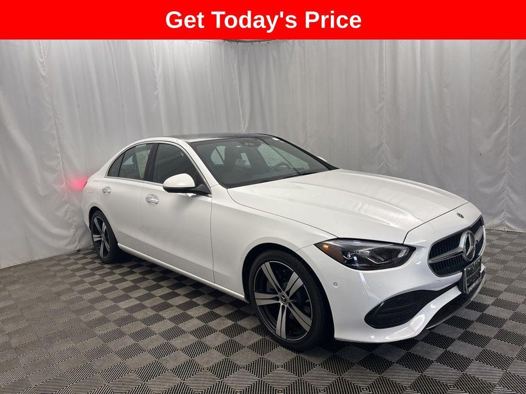 used 2025 Mercedes-Benz C-Class car, priced at $38,785