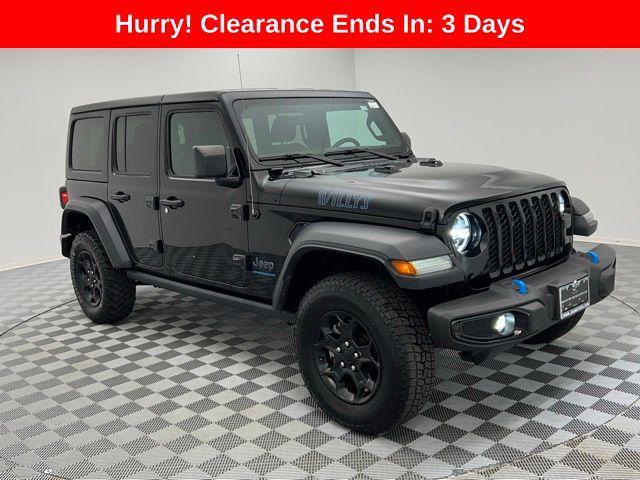 used 2023 Jeep Wrangler 4xe car, priced at $26,895