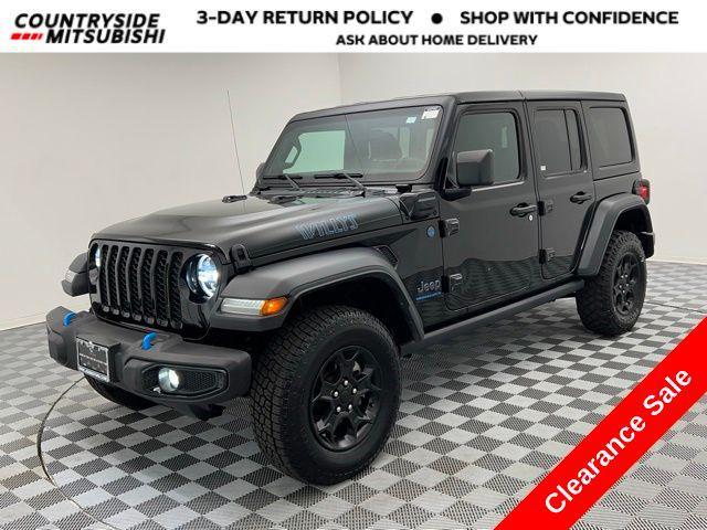 used 2023 Jeep Wrangler 4xe car, priced at $27,295