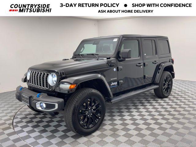 used 2024 Jeep Wrangler 4xe car, priced at $33,895