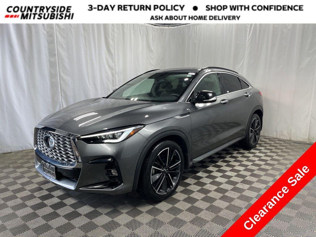 used 2022 INFINITI QX55 car, priced at $30,195