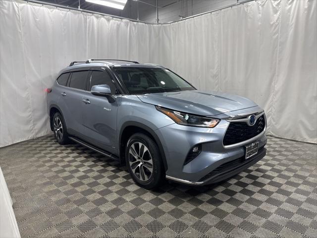 used 2021 Toyota Highlander Hybrid car, priced at $35,595