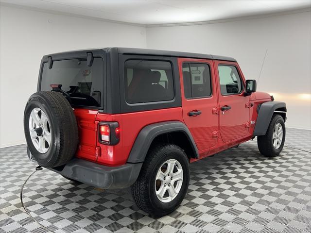 used 2020 Jeep Wrangler Unlimited car, priced at $26,885