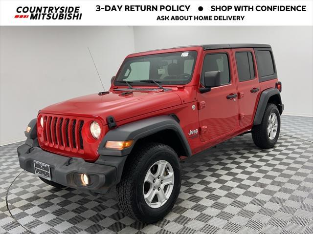 used 2020 Jeep Wrangler Unlimited car, priced at $26,885