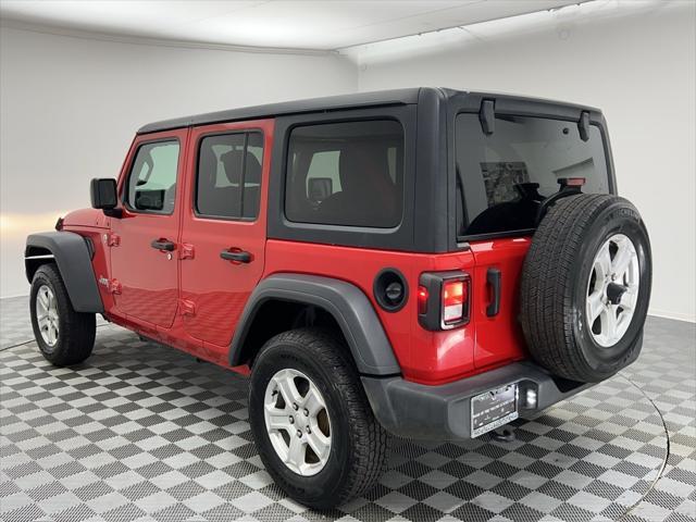 used 2020 Jeep Wrangler Unlimited car, priced at $26,885