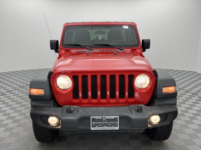 used 2020 Jeep Wrangler Unlimited car, priced at $26,885