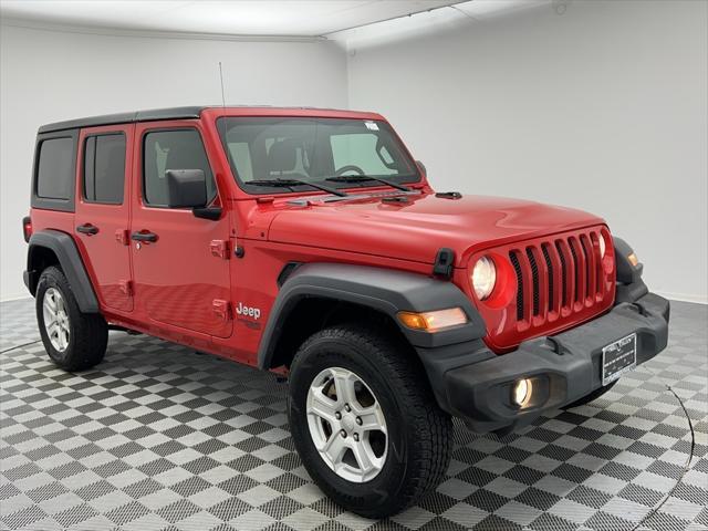 used 2020 Jeep Wrangler Unlimited car, priced at $26,885