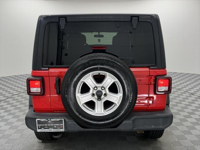 used 2020 Jeep Wrangler Unlimited car, priced at $26,885