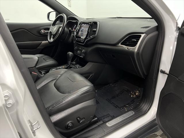 used 2021 Jeep Cherokee car, priced at $22,885