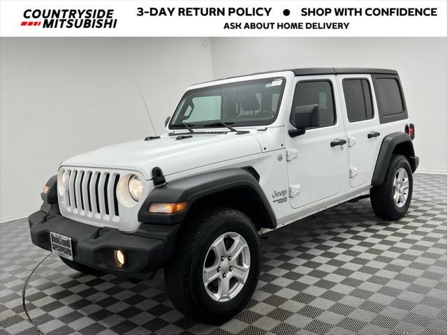 used 2020 Jeep Wrangler Unlimited car, priced at $26,495