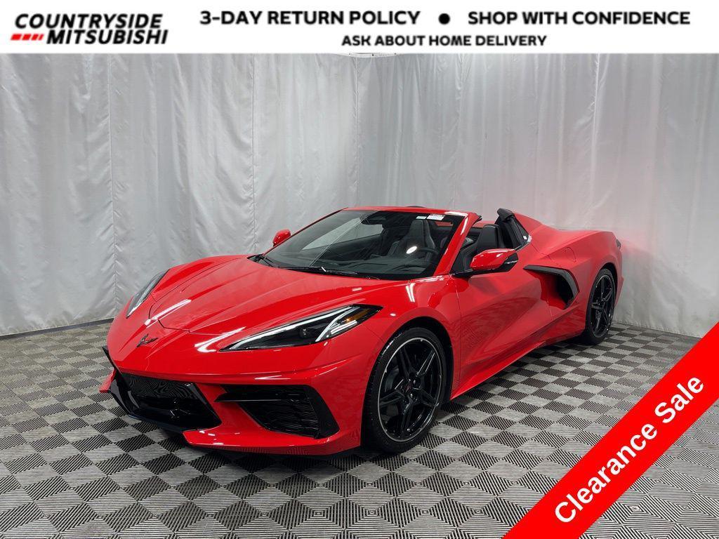 used 2024 Chevrolet Corvette car, priced at $70,985