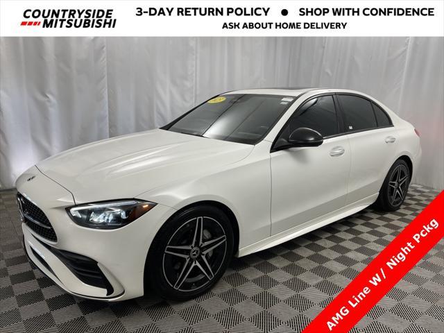 used 2023 Mercedes-Benz C-Class car, priced at $33,795
