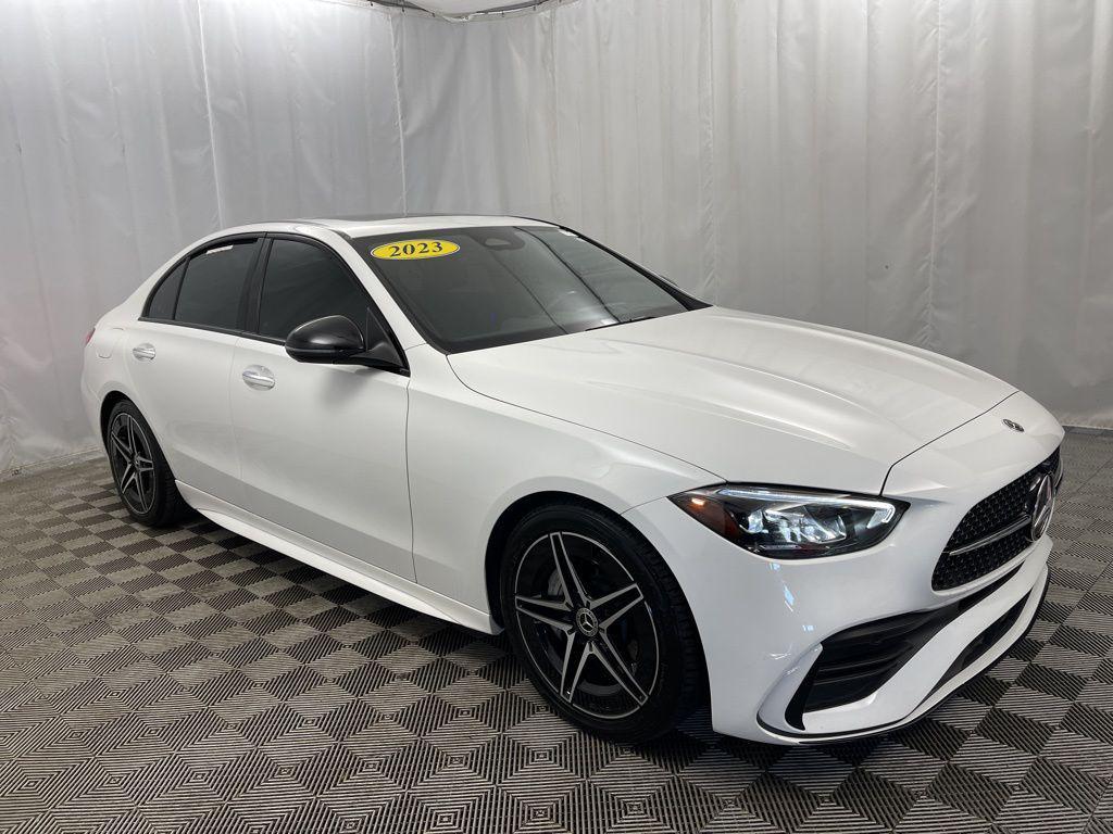 used 2023 Mercedes-Benz C-Class car, priced at $33,695