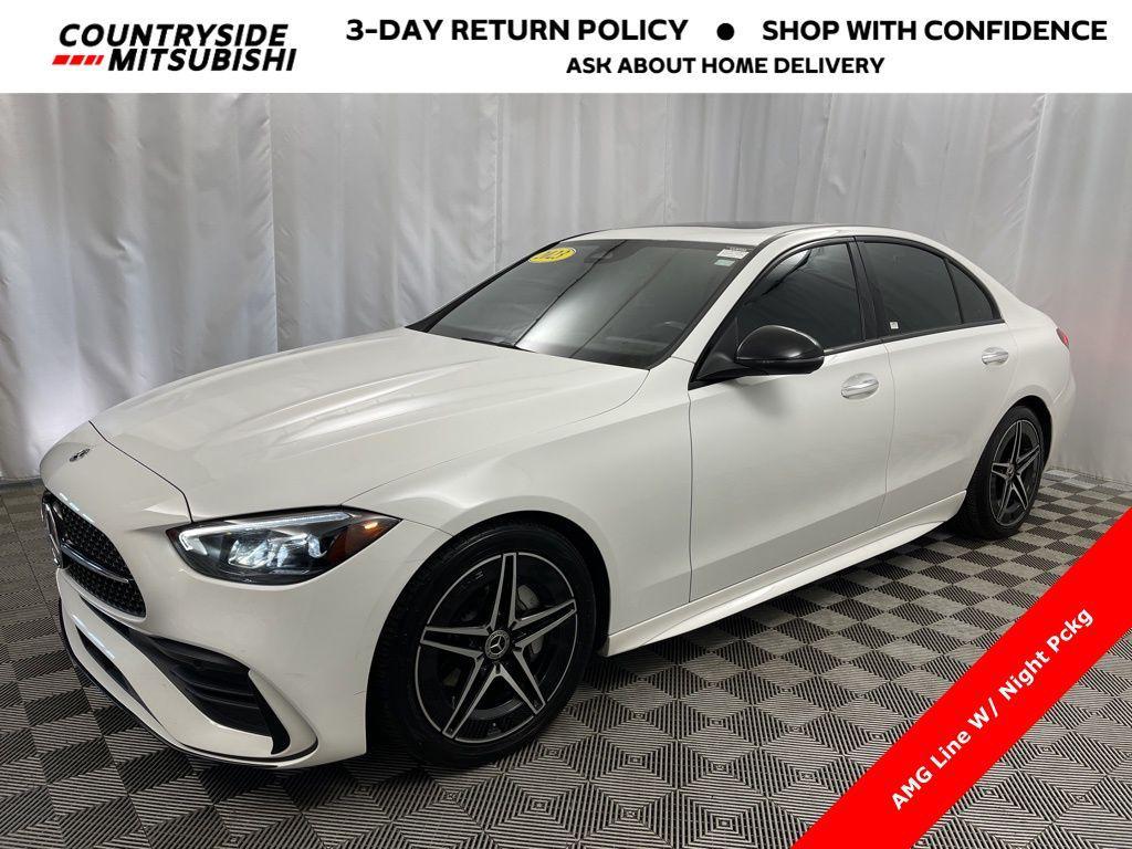 used 2023 Mercedes-Benz C-Class car, priced at $33,695