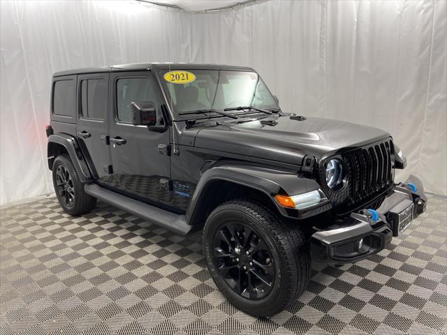 used 2021 Jeep Wrangler Unlimited car, priced at $28,895