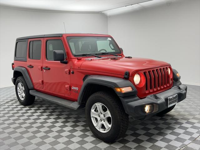 used 2020 Jeep Wrangler Unlimited car, priced at $25,885