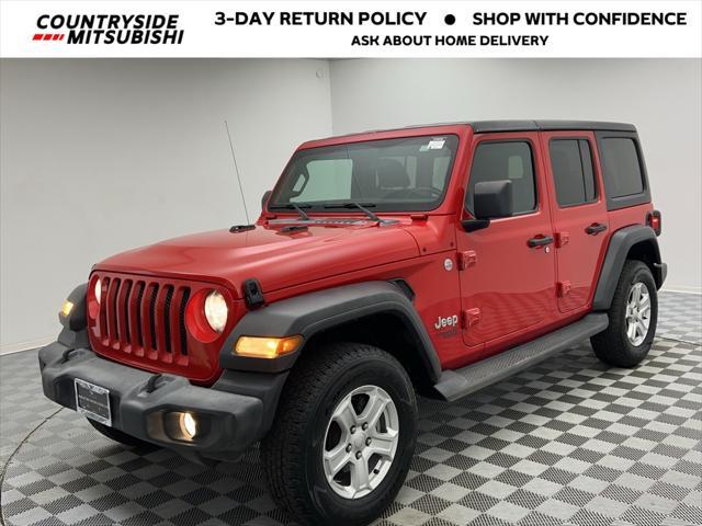 used 2020 Jeep Wrangler Unlimited car, priced at $25,885