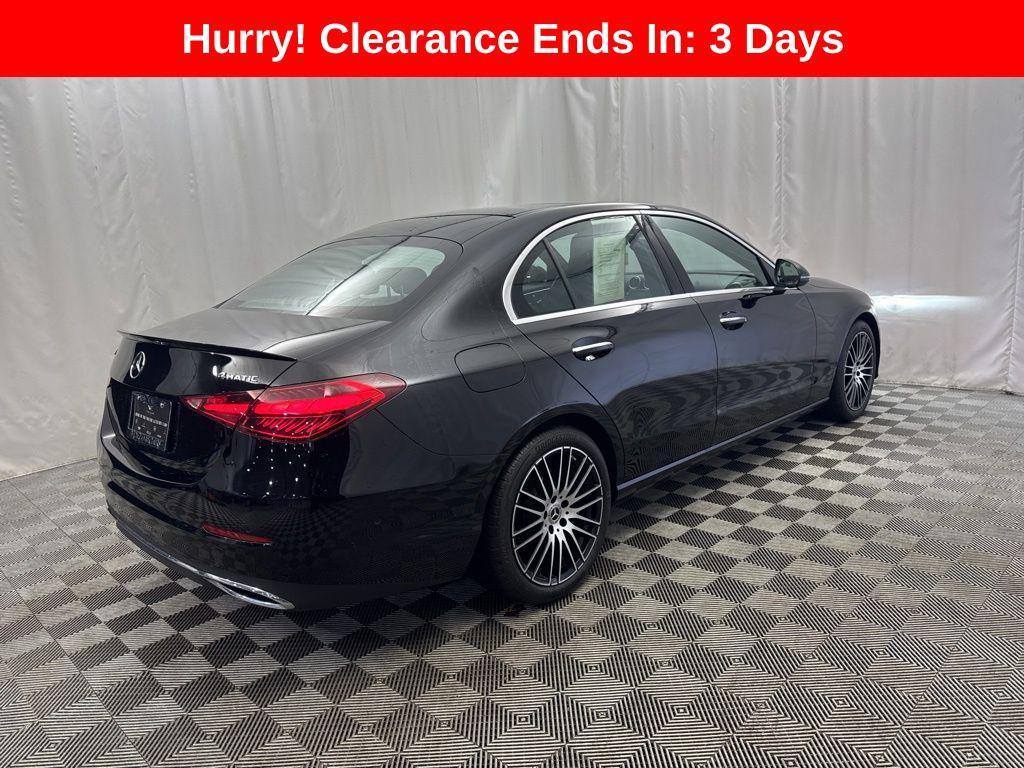 used 2025 Mercedes-Benz C-Class car, priced at $38,595