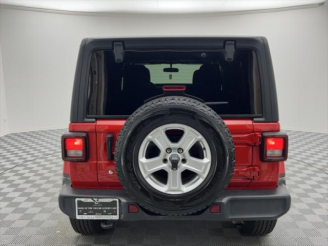 used 2020 Jeep Wrangler Unlimited car, priced at $28,885