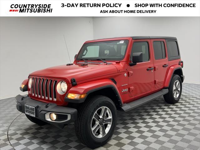 used 2020 Jeep Wrangler Unlimited car, priced at $28,885