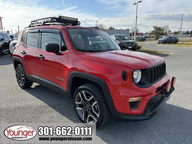 used 2021 Jeep Renegade car, priced at $18,000