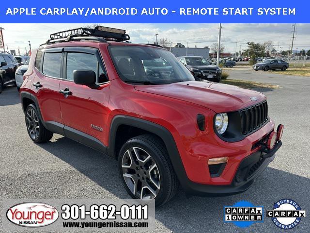 used 2021 Jeep Renegade car, priced at $17,400