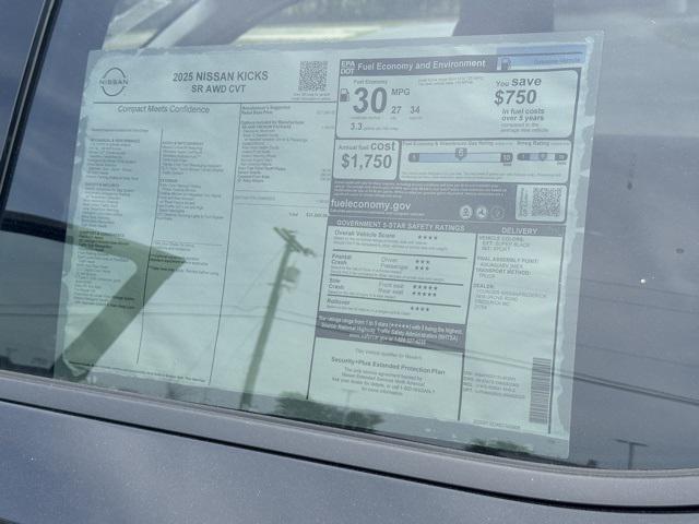 new 2025 Nissan Kicks car, priced at $28,163