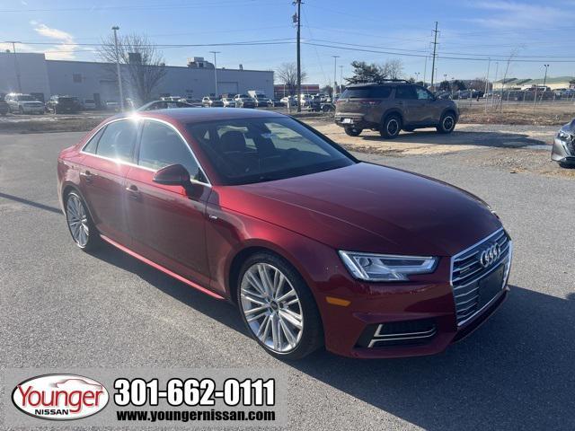 used 2018 Audi A4 car, priced at $23,500