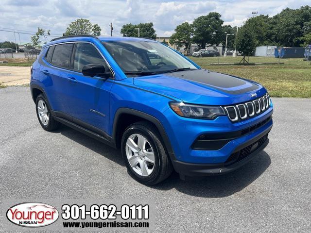 used 2022 Jeep Compass car, priced at $21,600