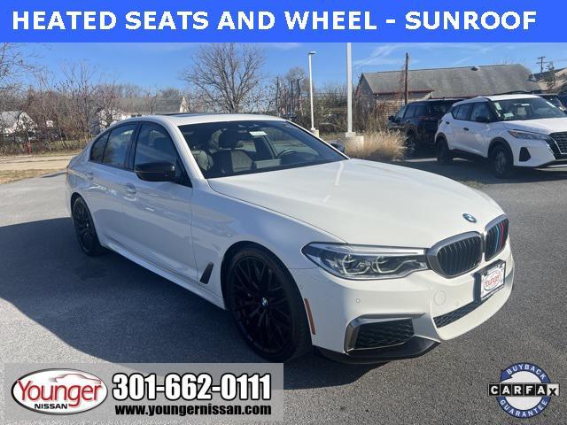 used 2018 BMW M550 car, priced at $33,750