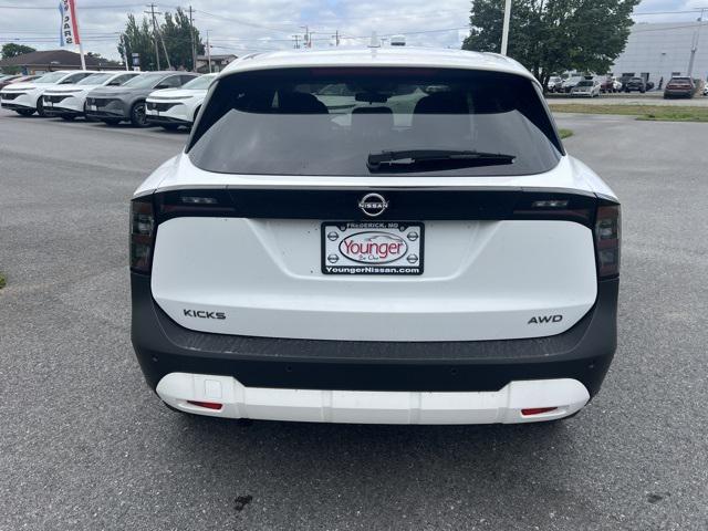 new 2025 Nissan Kicks car, priced at $25,355