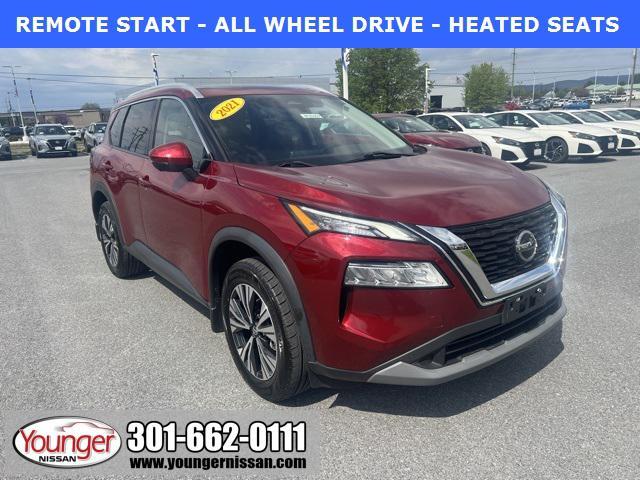 used 2021 Nissan Rogue car, priced at $25,000