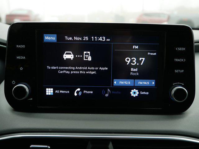 used 2021 Hyundai Santa Fe car, priced at $16,695