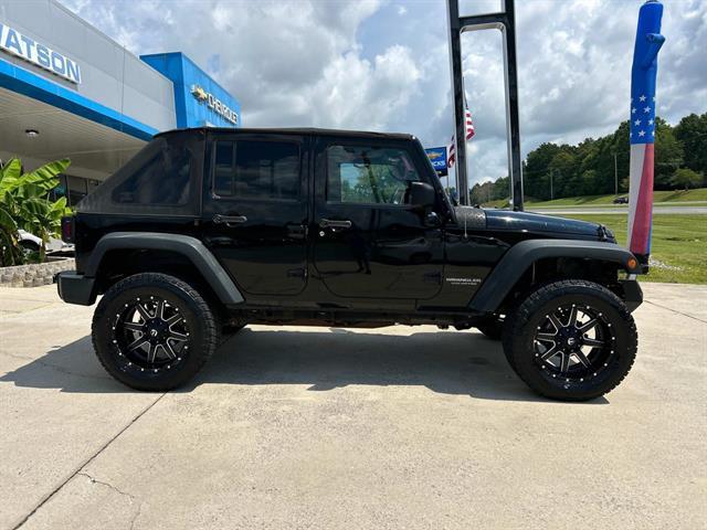 used 2016 Jeep Wrangler Unlimited car, priced at $18,971