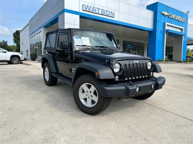 used 2017 Jeep Wrangler car, priced at $17,879