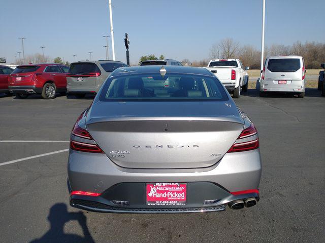 used 2023 Genesis G70 car, priced at $27,900