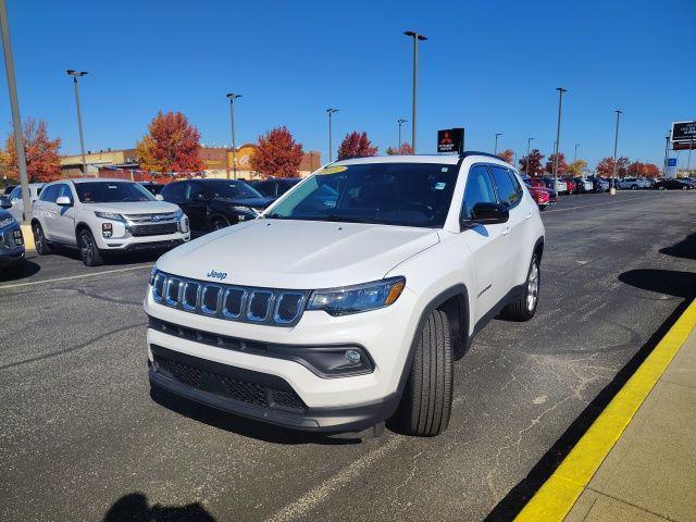 used 2022 Jeep Compass car, priced at $21,990