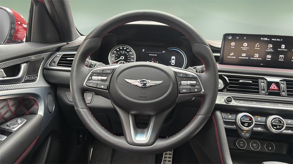 used 2023 Genesis G70 car, priced at $39,633