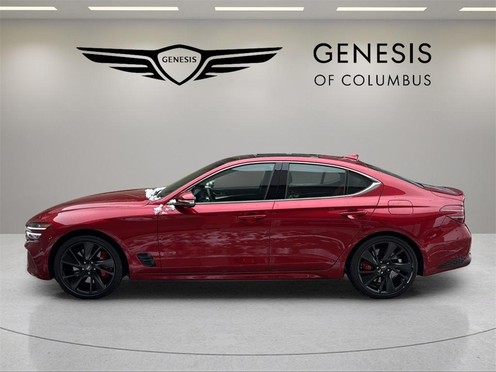 used 2023 Genesis G70 car, priced at $39,633