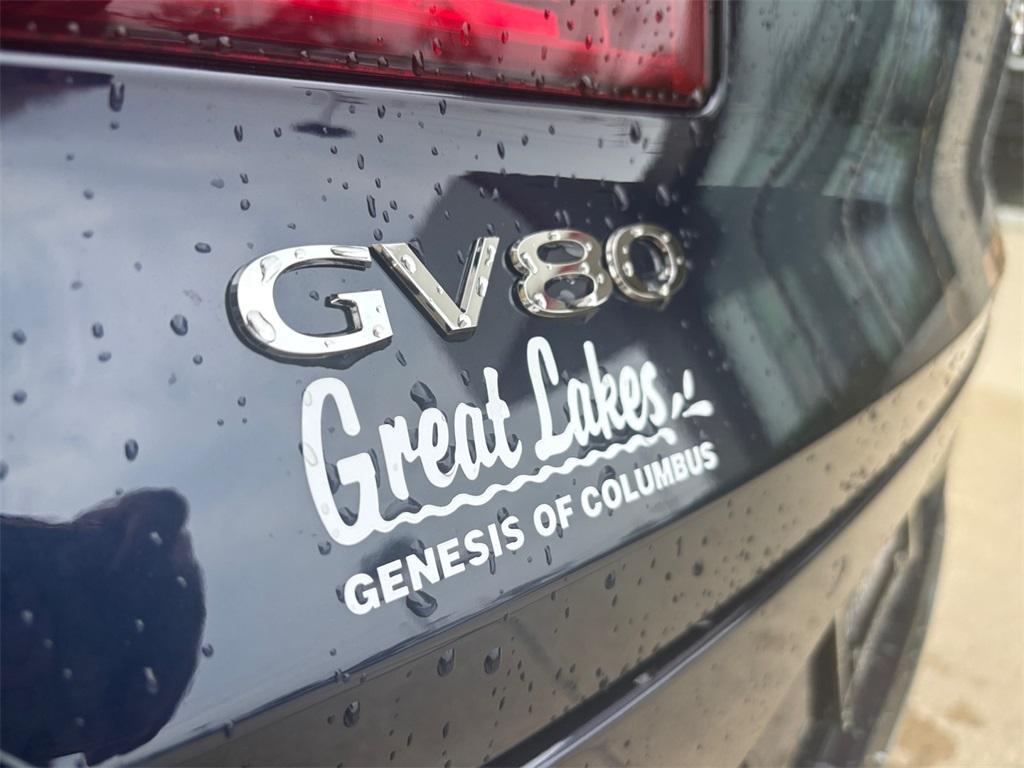 new 2025 Genesis GV80 car, priced at $82,600
