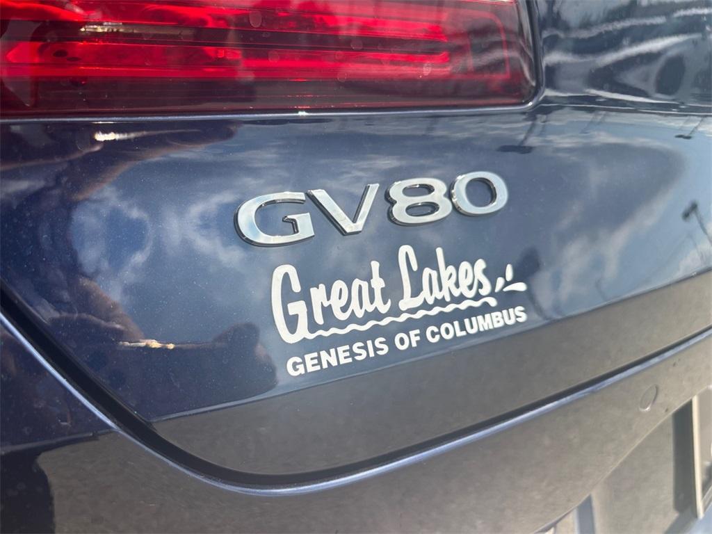 new 2025 Genesis GV80 car, priced at $74,115