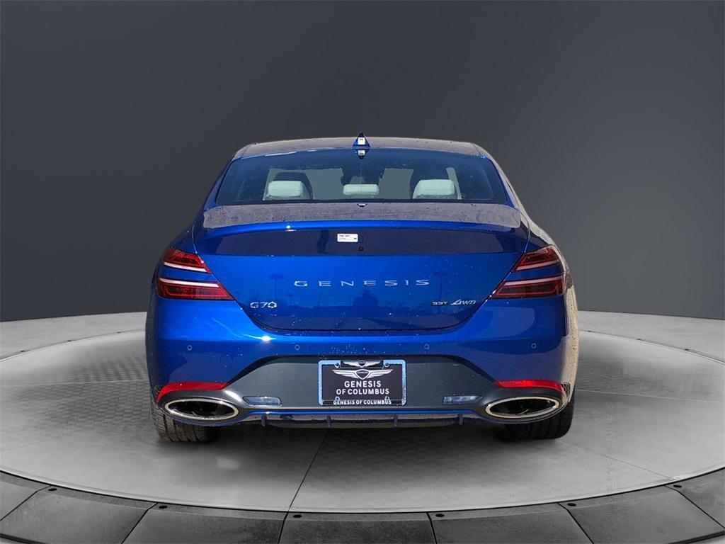 new 2025 Genesis G70 car, priced at $59,275