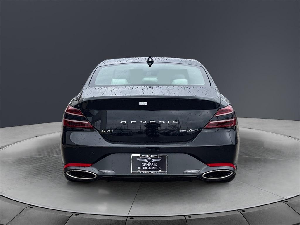 new 2025 Genesis G70 car, priced at $59,050