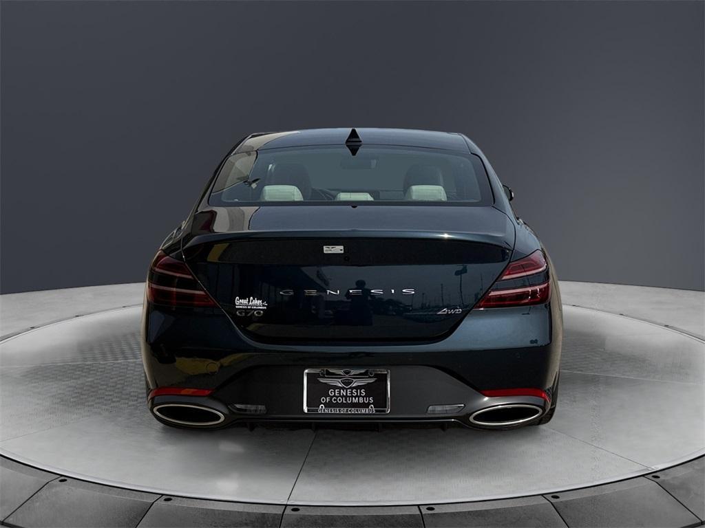 new 2025 Genesis G70 car, priced at $48,663