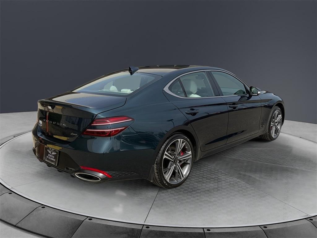 new 2025 Genesis G70 car, priced at $48,663