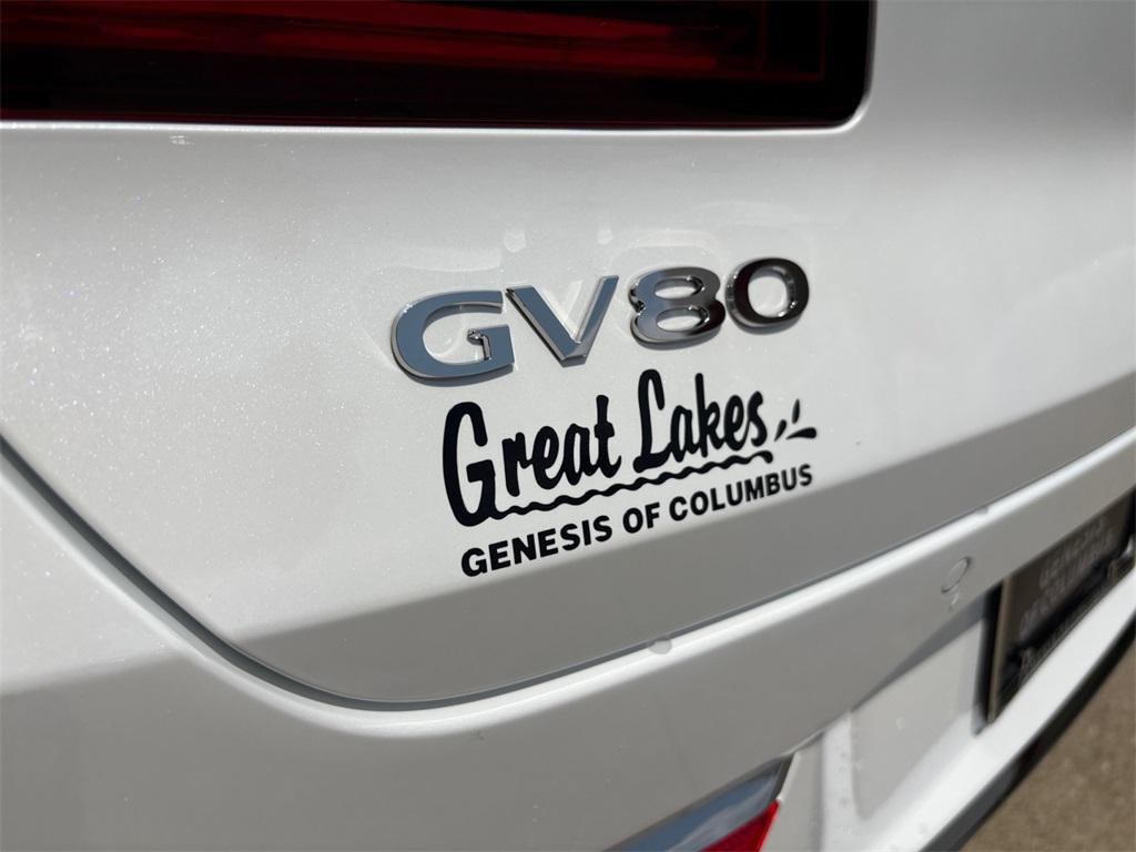 new 2025 Genesis GV80 car, priced at $82,470